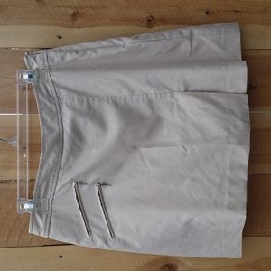 Izod XFG Cool FX Tan Skort 8